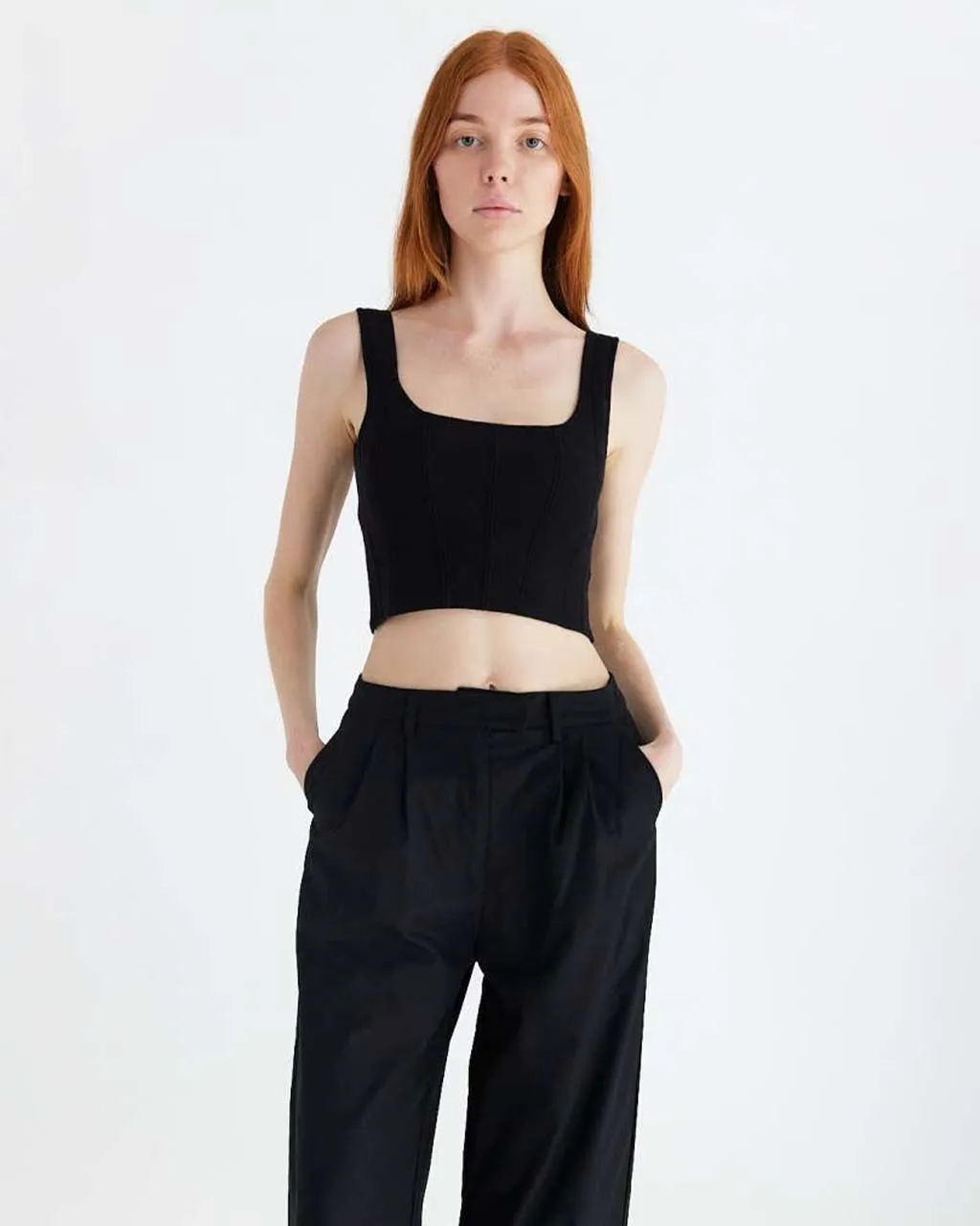 The Millie Top - Black sold by ban.do
