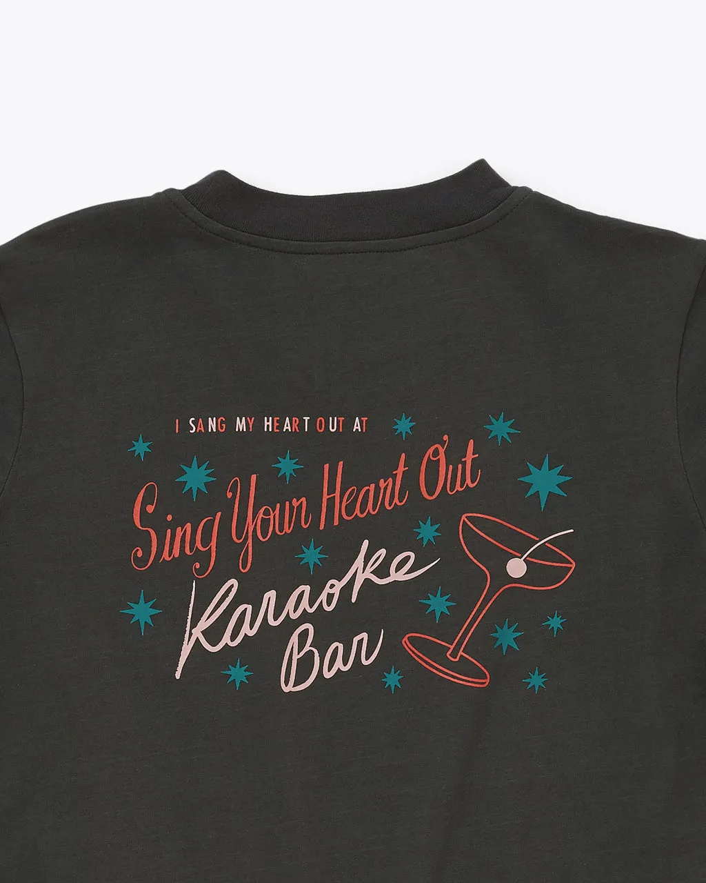 Sing Your Heart Out Retro Tee sold by ban.do product image thumbnail 4