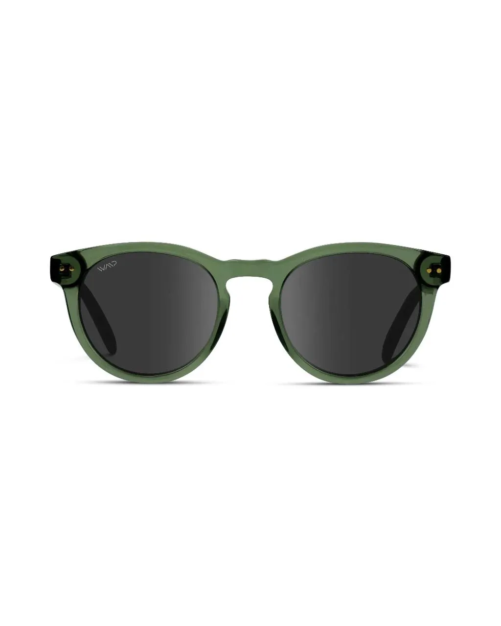 Tate Round Sunglasses - Crystal Green sold by ban.do product image thumbnail 3