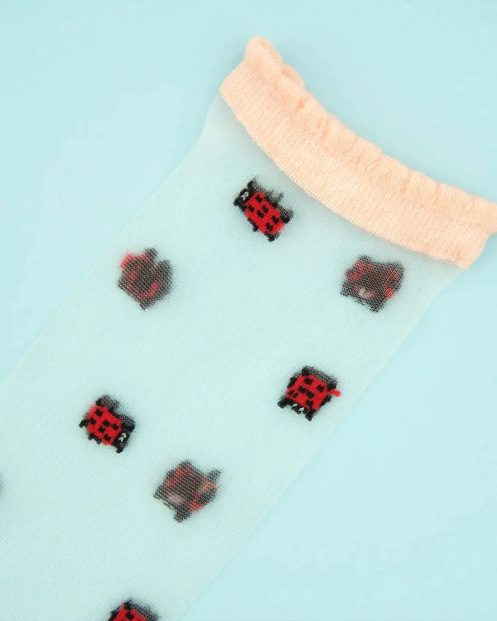 Ladybug Sheer Socks sold by ban.do product image thumbnail 2