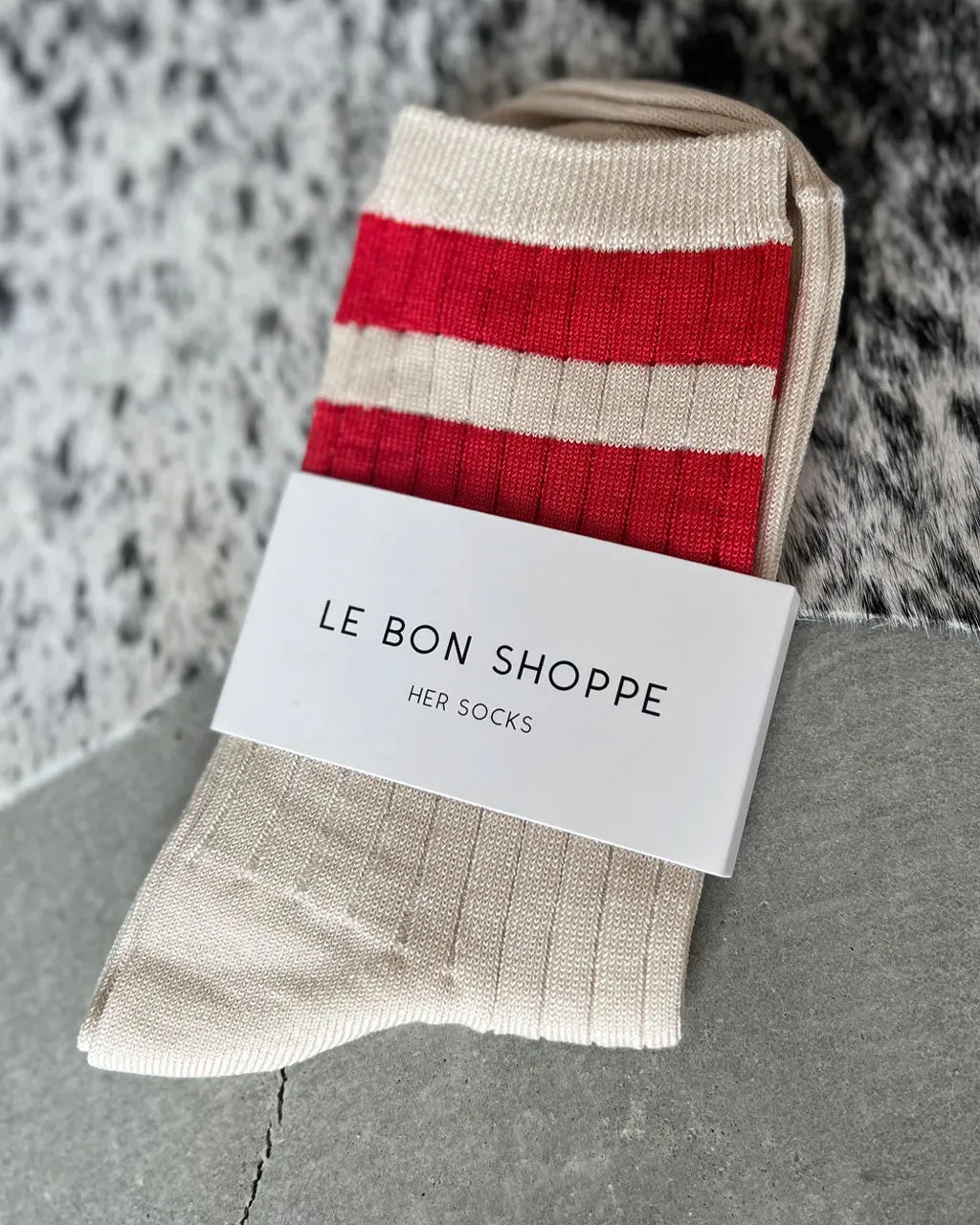 Her Varsity Socks - Red sold by ban.do product image thumbnail 3