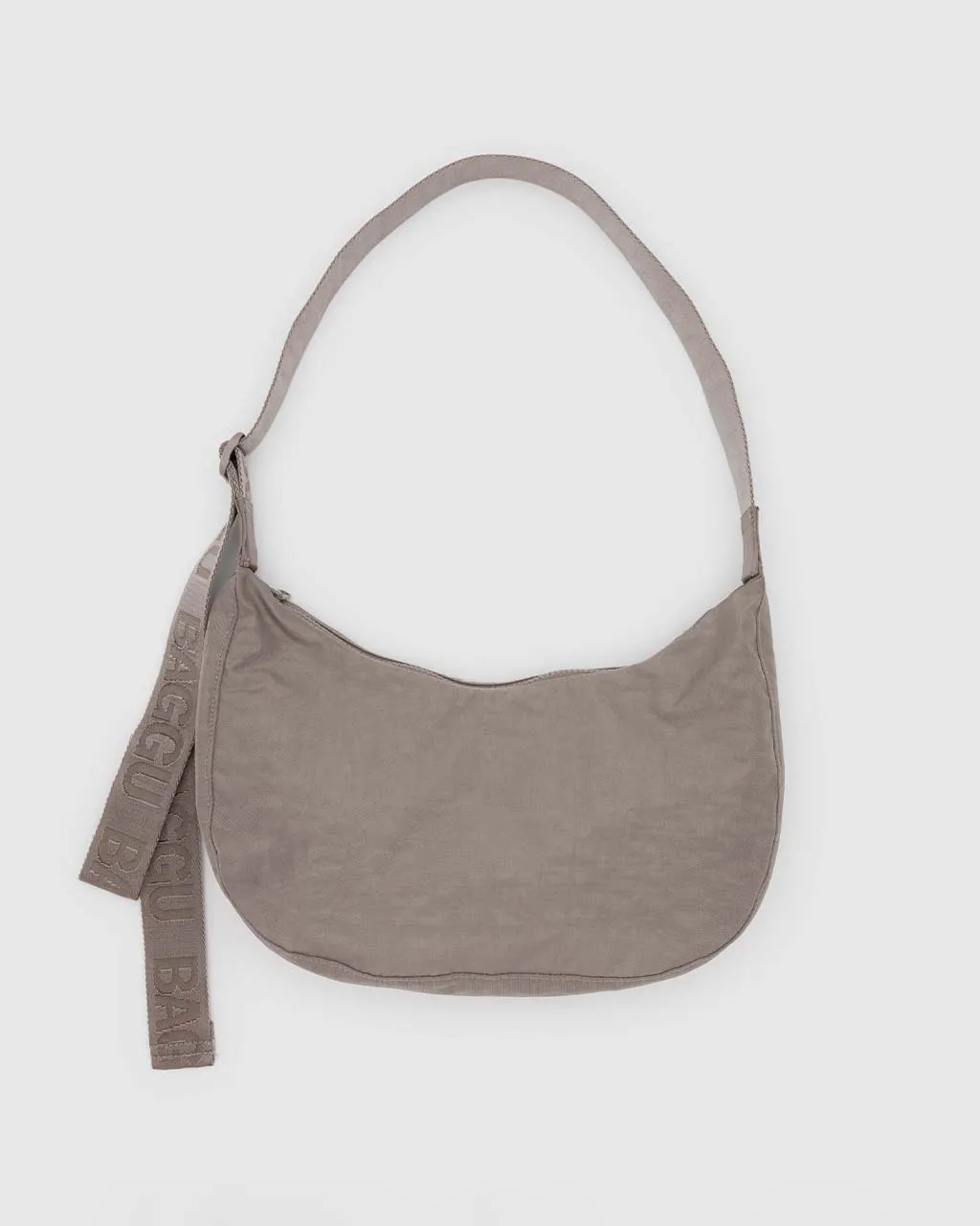 Medium Nylon Crescent Bag - Dove sold by ban.do