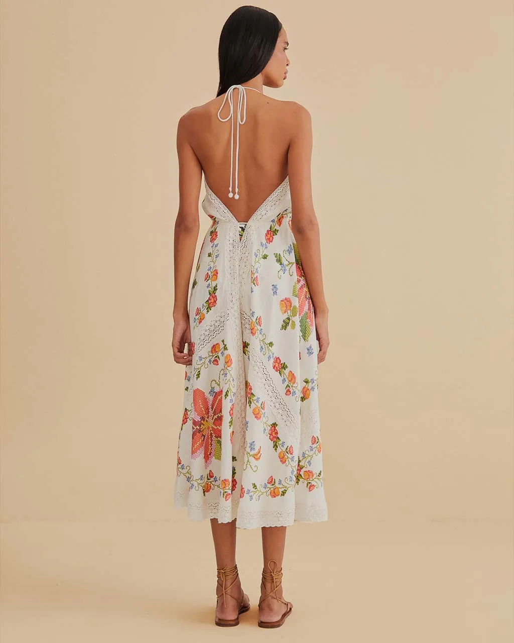 White Banana Vitamin Lace Cover Up sold by ban.do product image thumbnail 2