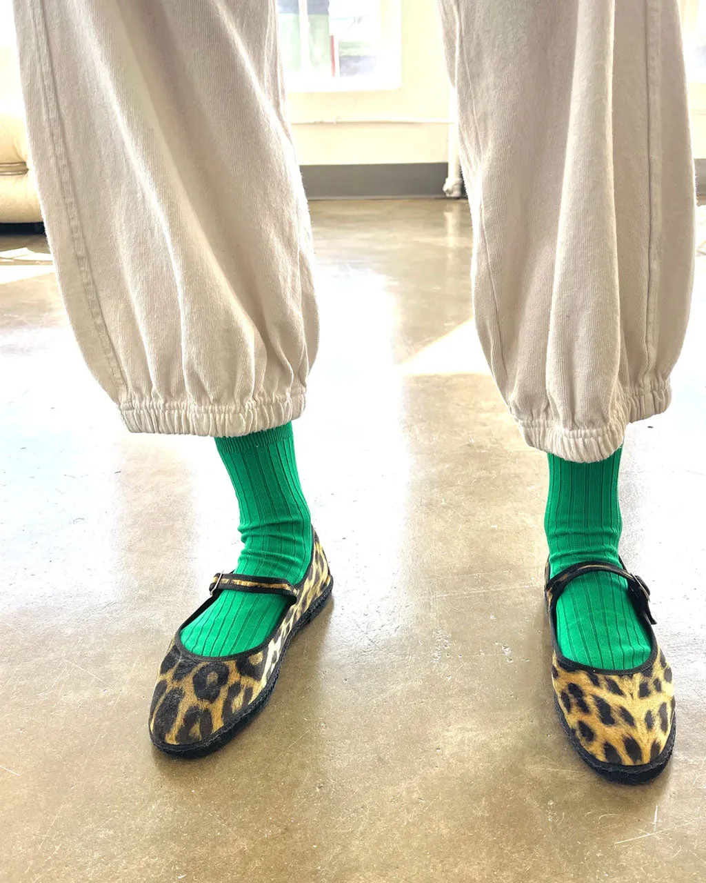 Her Socks - Kelly Green sold by ban.do product image thumbnail 3