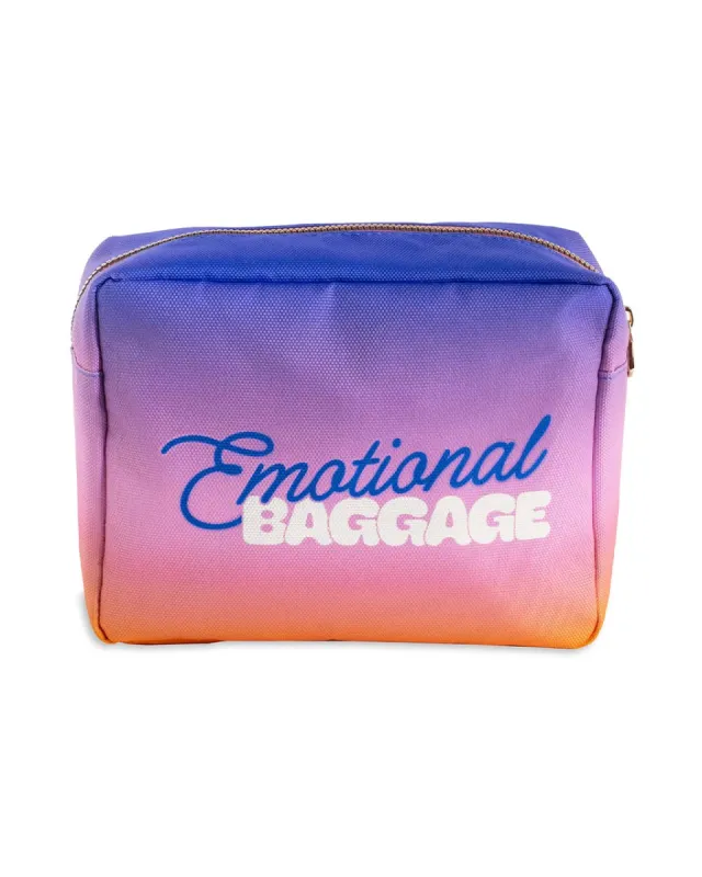 Getaway Cosmetic Bag - Emotional Baggage made by ban.do