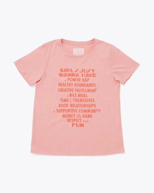 Girls Just Wanna Classic Tee sold by ban.do