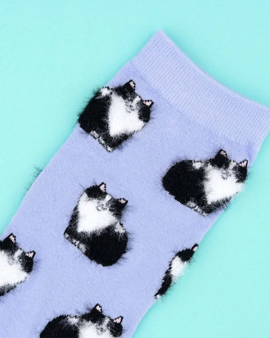 Black And White Cat Socks sold by ban.do product image thumbnail 3