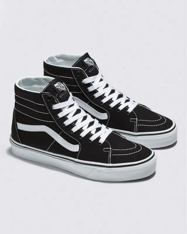 Sk8-Hi Tapered Sneaker - Black + True White sold by ban.do