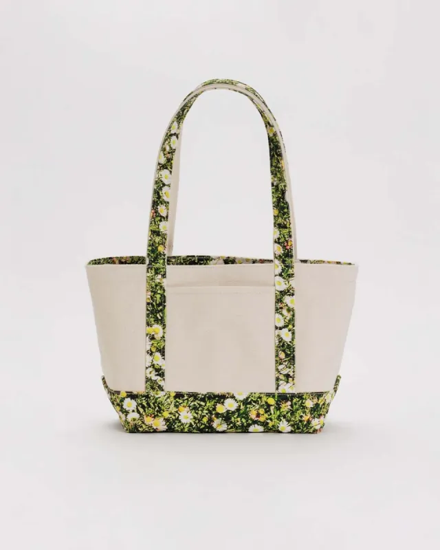 Small Heavyweight Canvas Tote - Daisy sold by ban.do