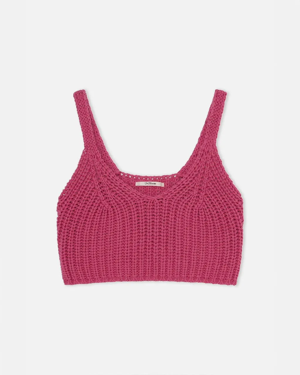 Mariquita Knitted Top - Fuschia sold by ban.do