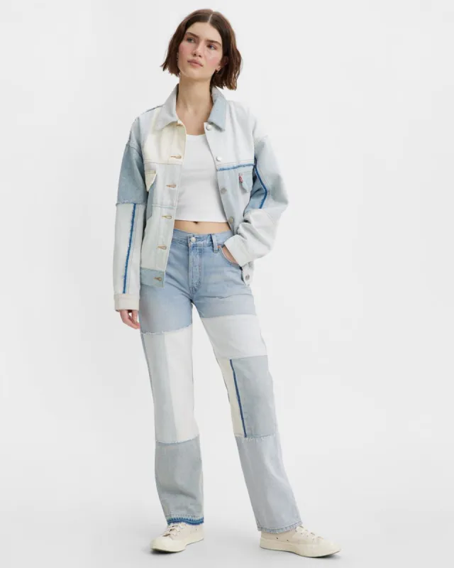 90's Freehand Folk Jeans - Serious Sizzle sold by ban.do