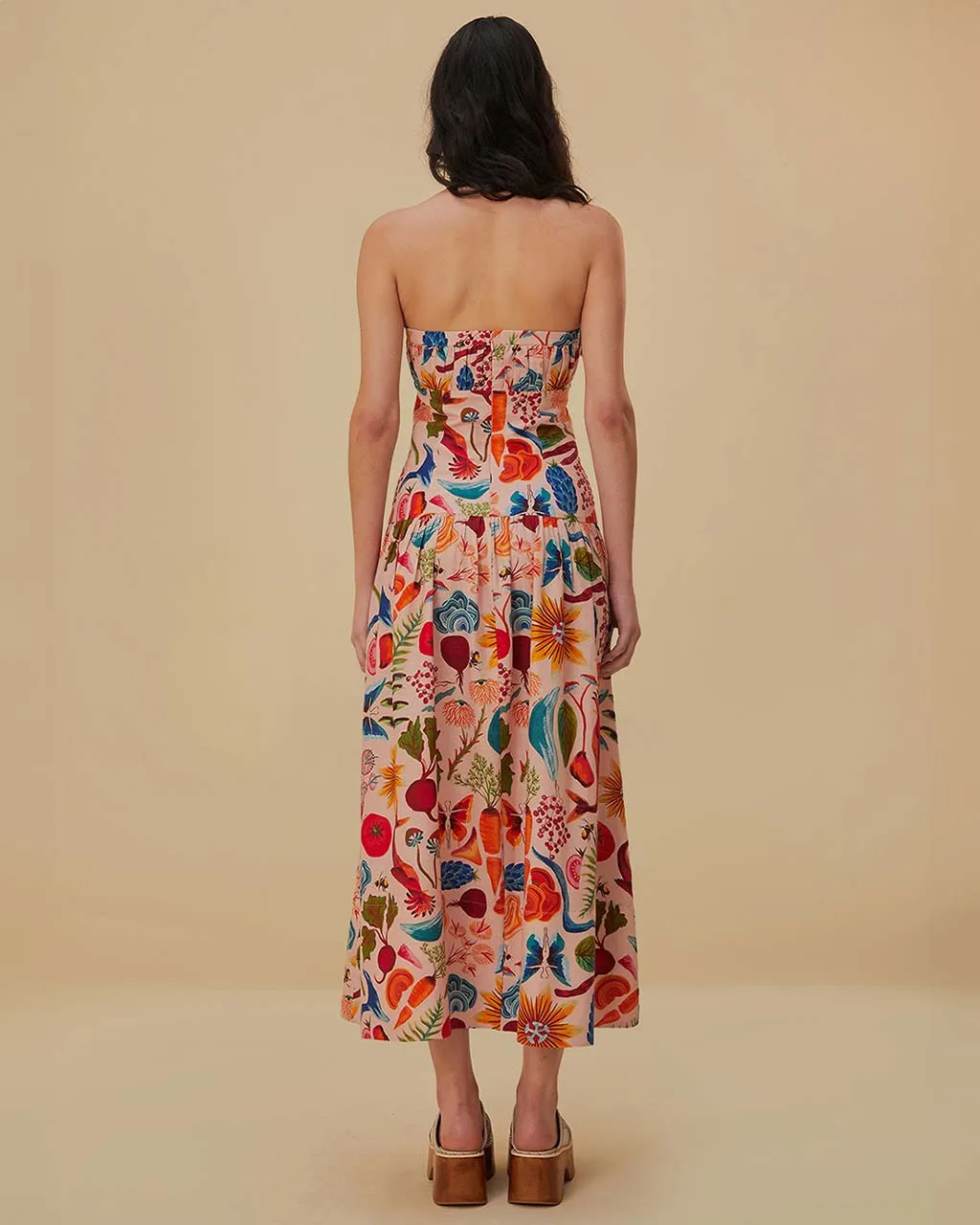 Bright Farm Strapless Maxi Dress sold by ban.do product image thumbnail 2