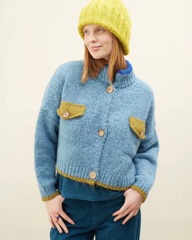 Ding Ding Cardigan - Blue sold by ban.do