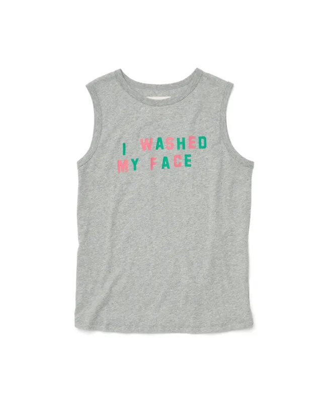 I Washed My Face Muscle Tank sold by ban.do