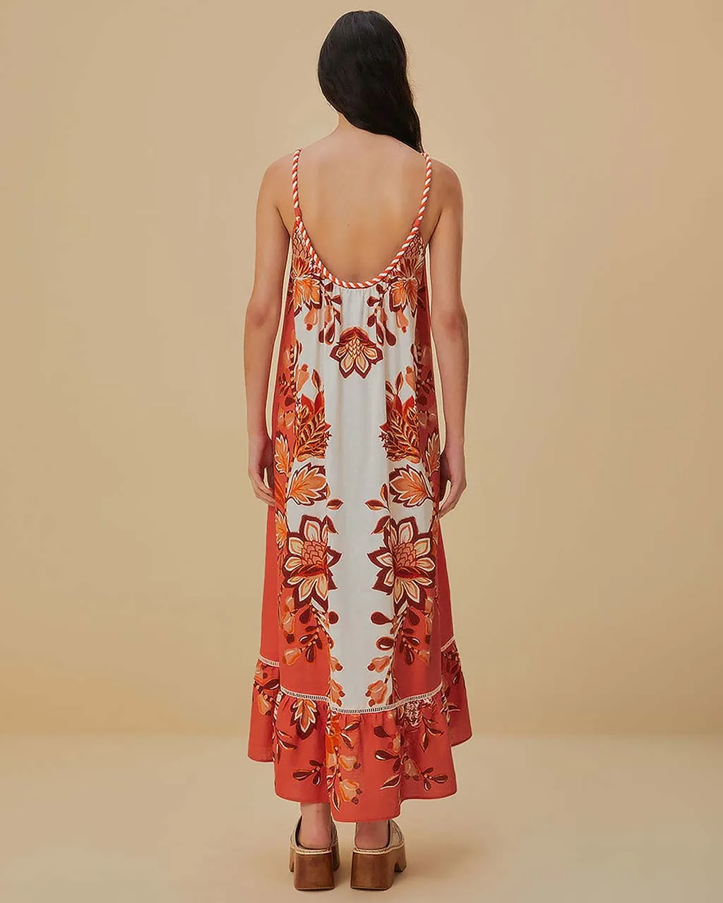 Cream Aura Maxi Dress sold by ban.do product image thumbnail 2