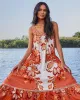 Cream Aura Maxi Dress sold by ban.do