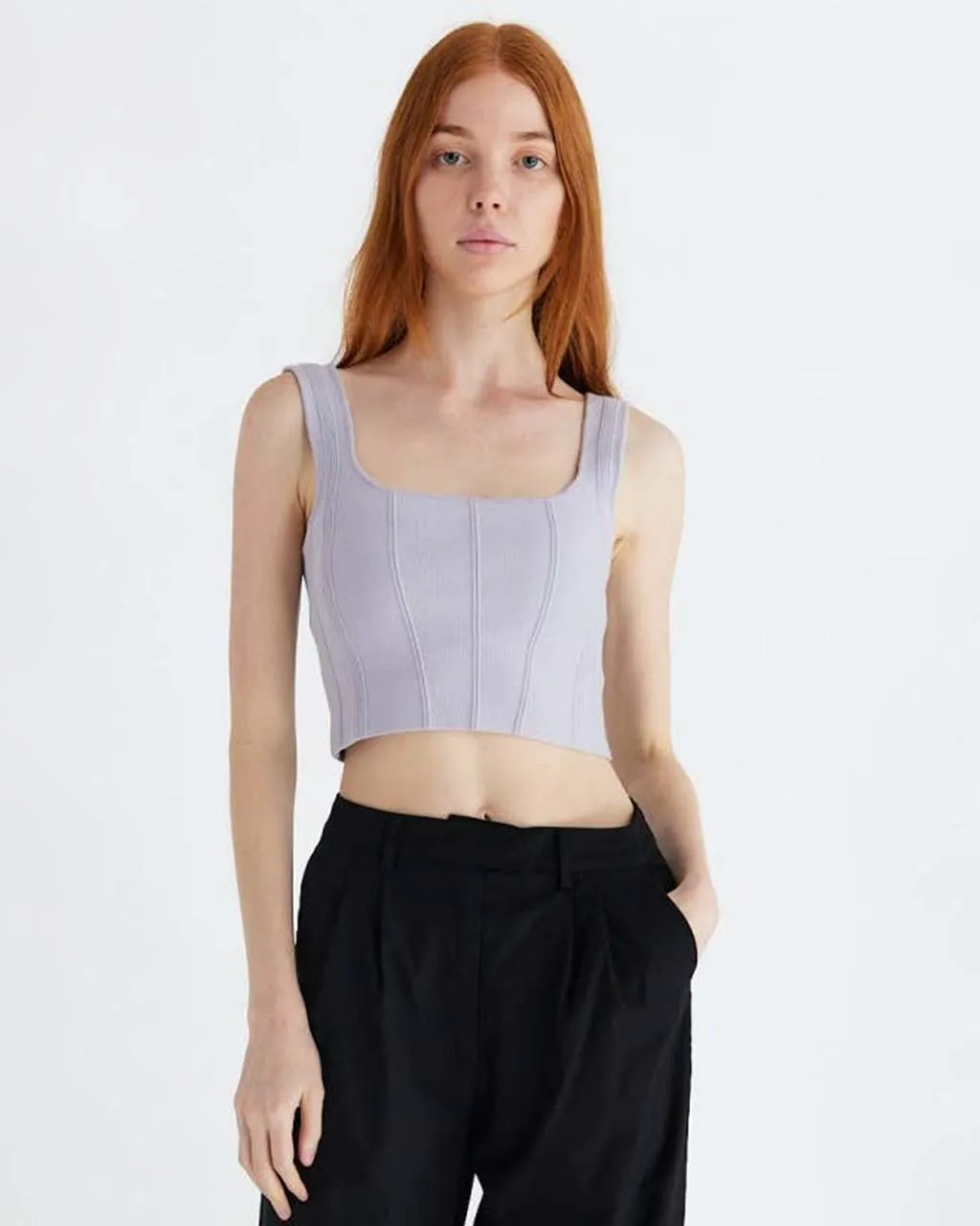 The Millie Top - Lavender sold by ban.do