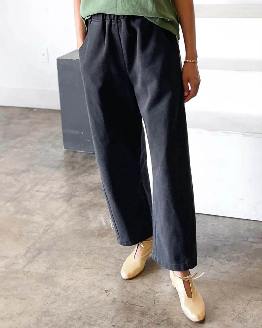 Arc Pants - Black Canvas sold by ban.do