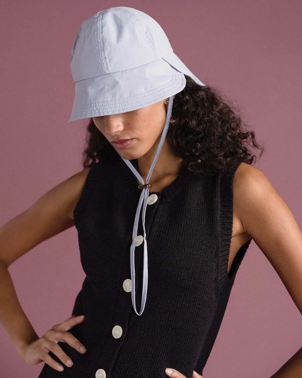 Tulip Bucket Hat - Fog sold by ban.do product image thumbnail 3