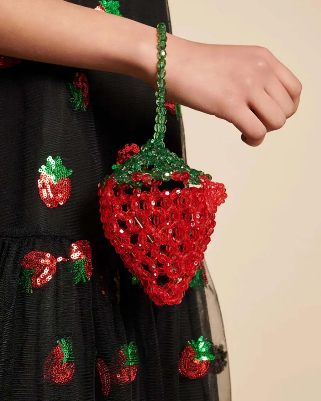 Strawberry Bead Bag sold by ban.do product image thumbnail 2