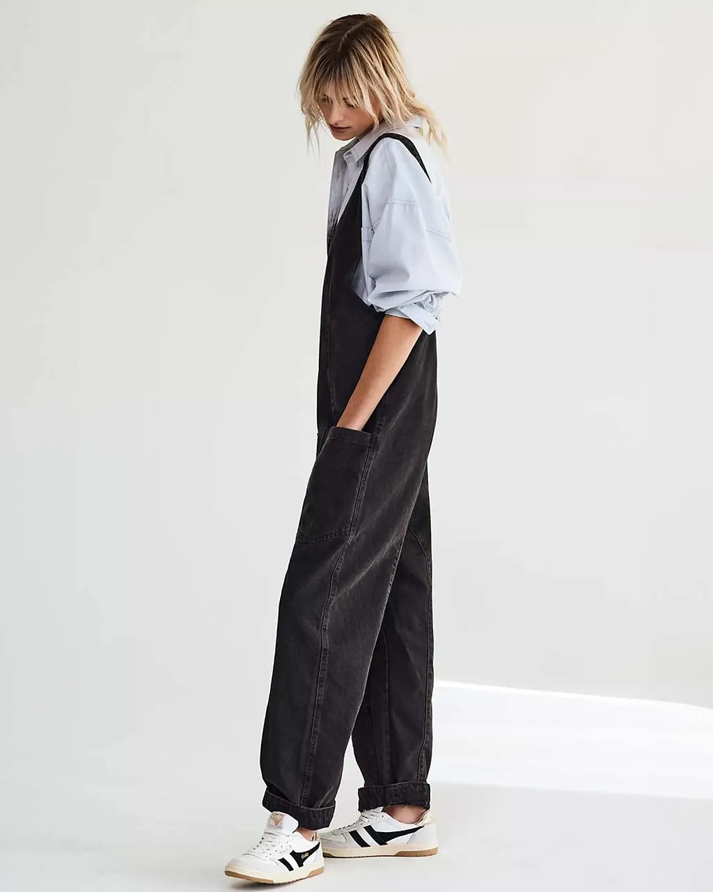 We The Free High Roller Jumpsuit - Mineral Black sold by ban.do product image thumbnail 3