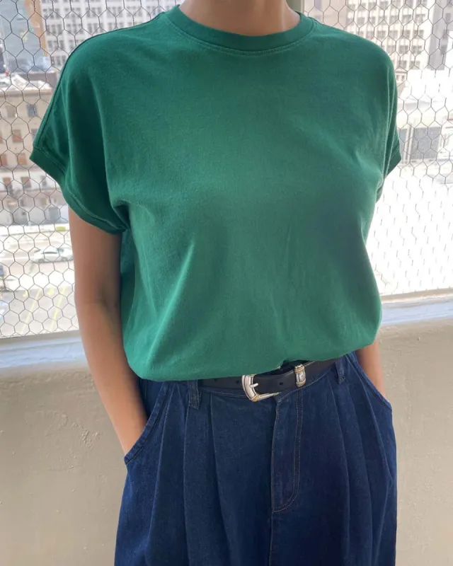 Ease Tee - Deep Green sold by ban.do