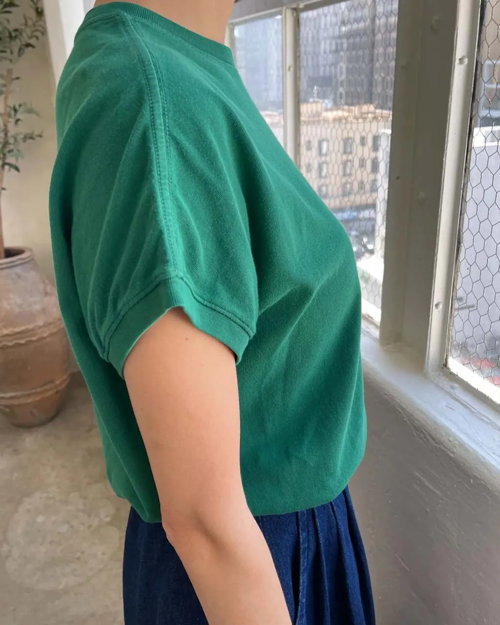 Ease Tee - Deep Green sold by ban.do product image thumbnail 3