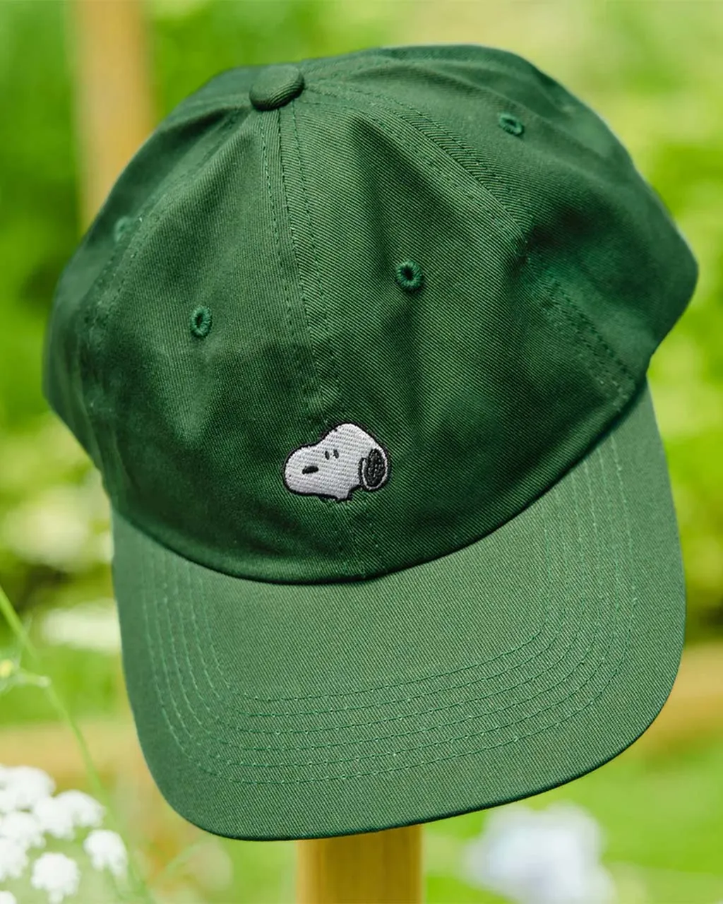 Snoopy Embroidered Dad Hat - Forest sold by ban.do product image thumbnail 3