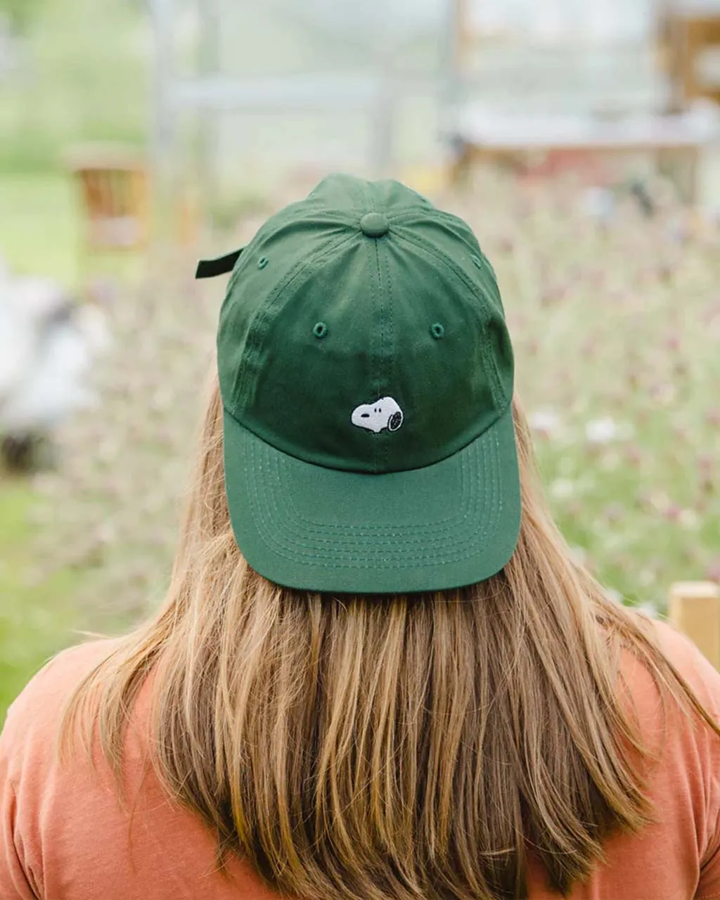 Snoopy Embroidered Dad Hat - Forest sold by ban.do product image thumbnail 2