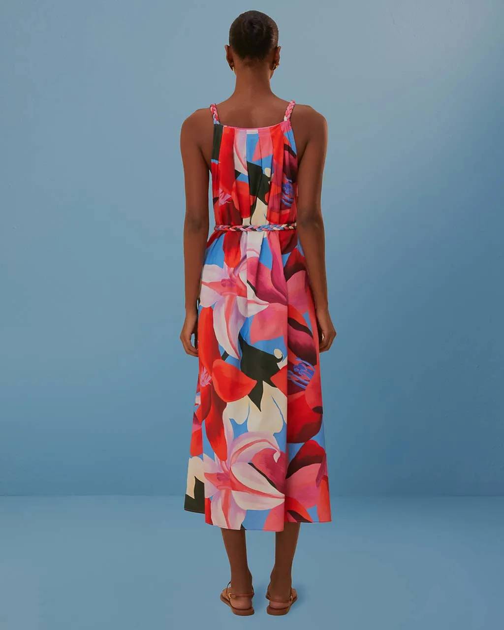 Watercolor Floral Sleeveless Cover Up sold by ban.do product image thumbnail 2
