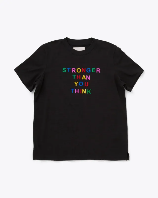 Stronger Than You Think Retro Tee sold by ban.do