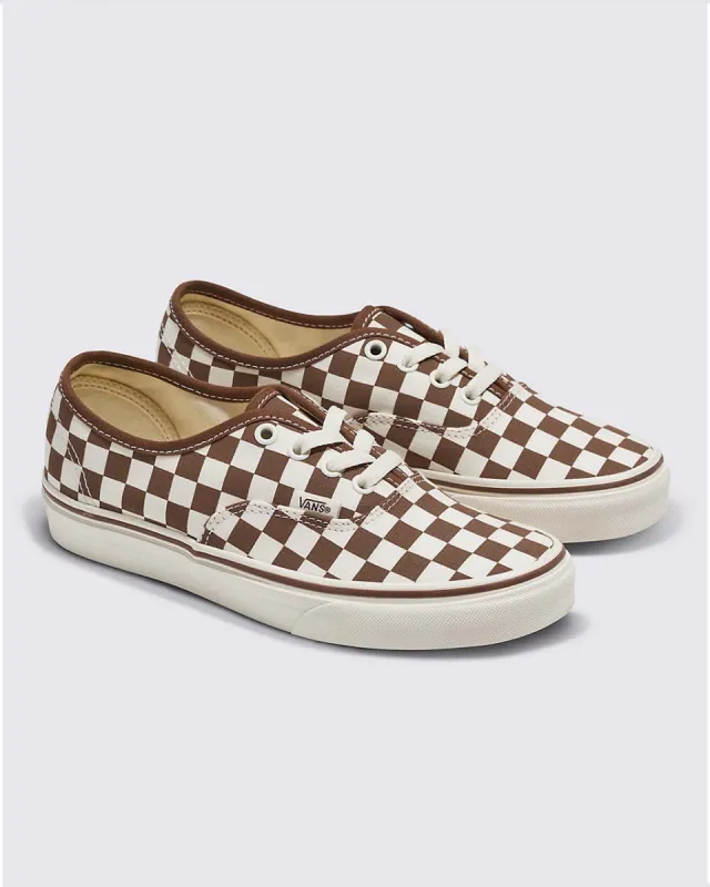 Authentic Sneaker - Checkerboard Brown sold by ban.do