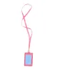 Keep It Close Card Case With Lanyard - Metallic Pink sold by ban.do