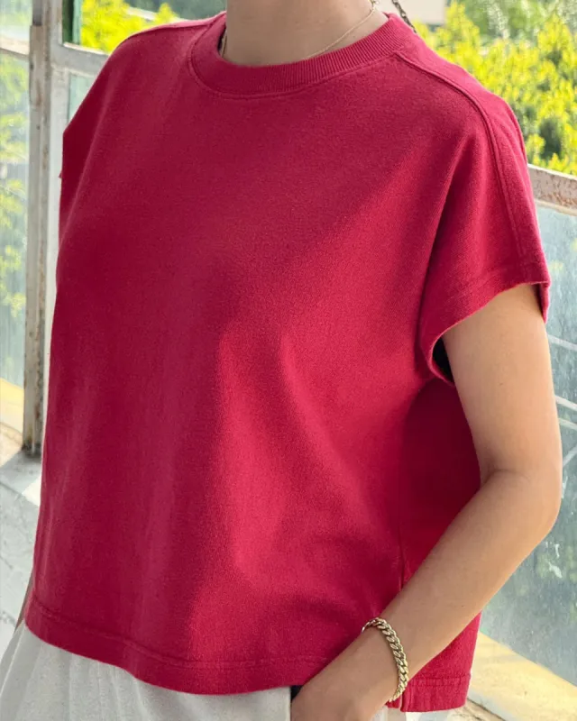 Jeanne Tee - Crayon Red sold by ban.do