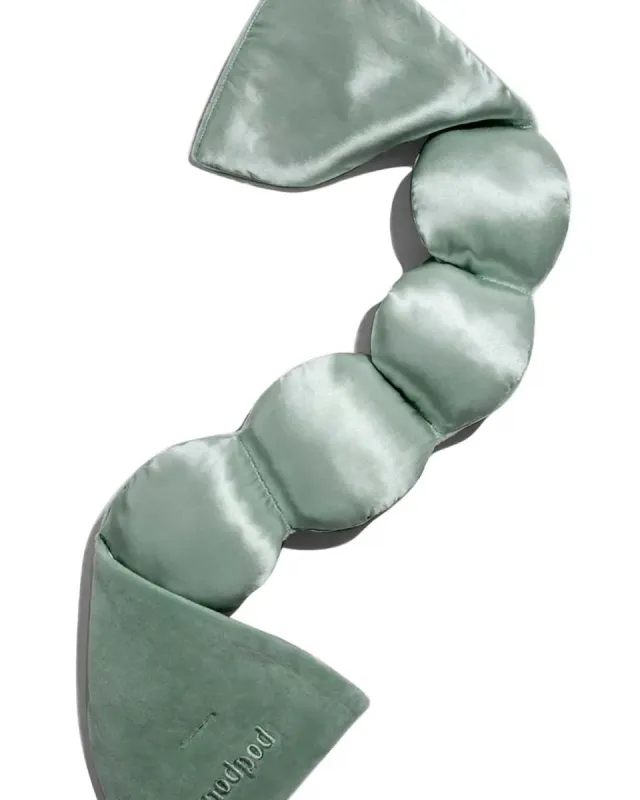 Silk Weighted Sleep Mask - Willow sold by ban.do