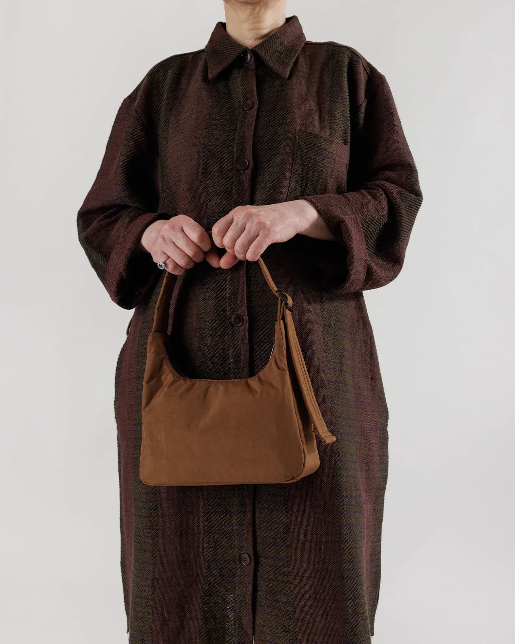 Mini Nylon Shoulder Bag - Brown sold by ban.do product image thumbnail 2