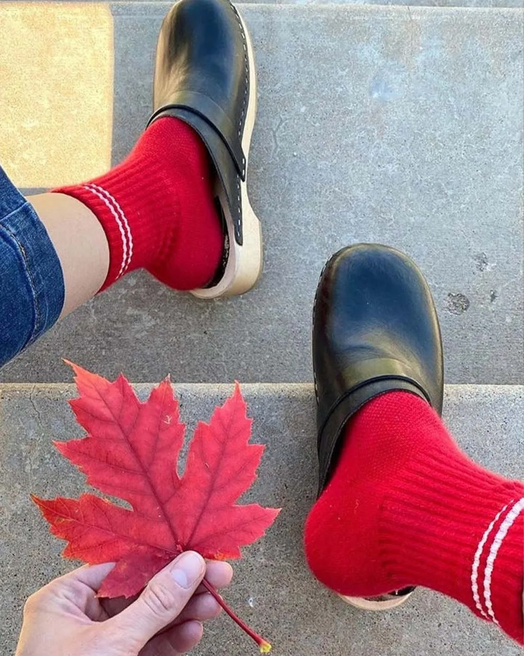 Boyfriend Socks - Red sold by ban.do product image thumbnail 2