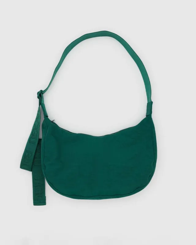 Medium Nylon Crescent Bag - Cypress sold by ban.do