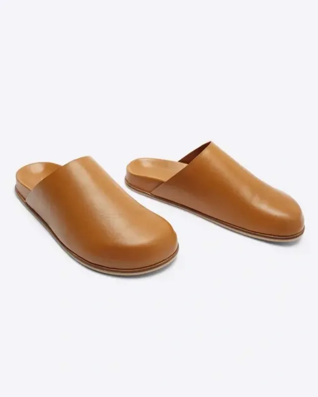 Agatha Slip On Mule - Caramel sold by ban.do