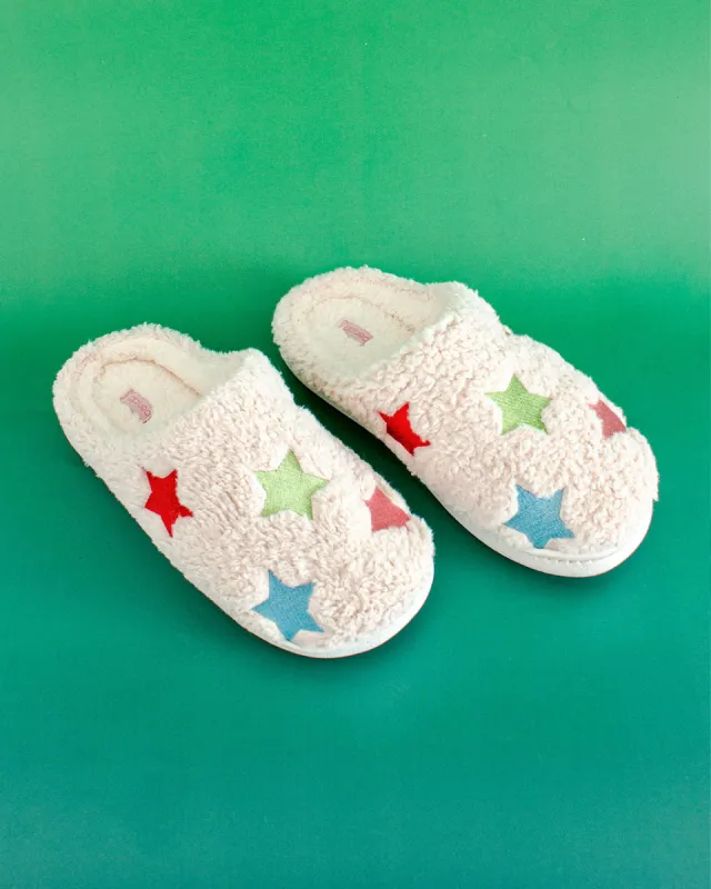Cozy Slippers - Stars sold by ban.do