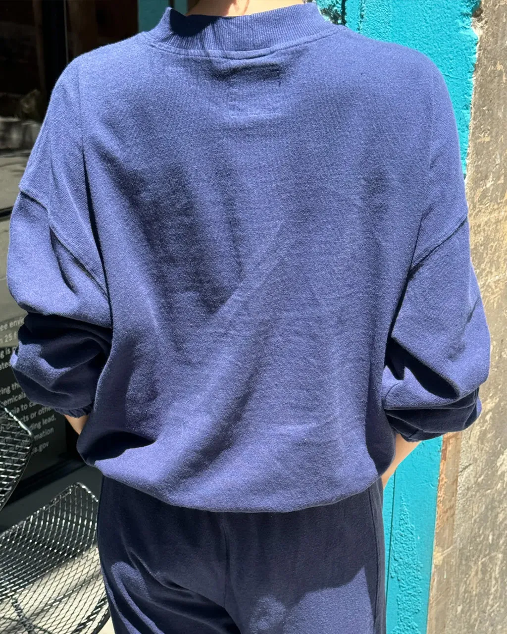 Daisy Long Sleeve Top - Midnight sold by ban.do product image thumbnail 2