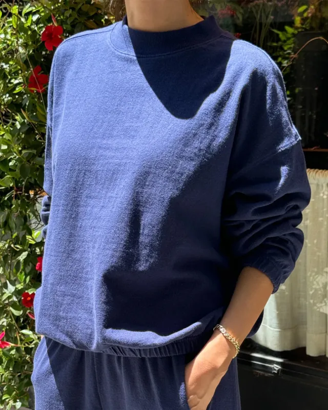 Daisy Long Sleeve Top - Midnight sold by ban.do