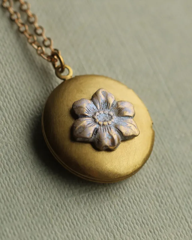 Forget Me Not Locket sold by ban.do