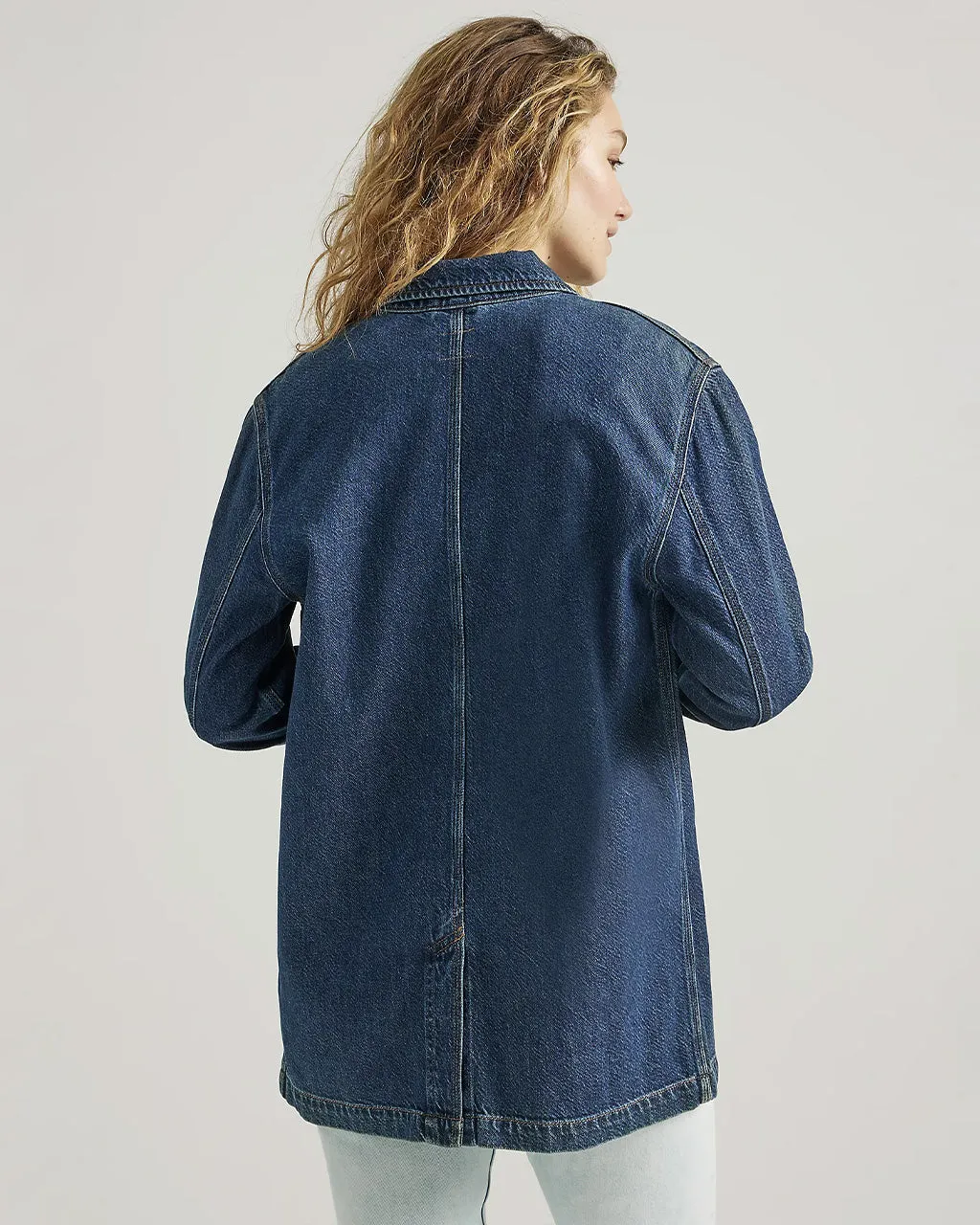 Railroad Chore Coat - Mid Cascade sold by ban.do product image thumbnail 2