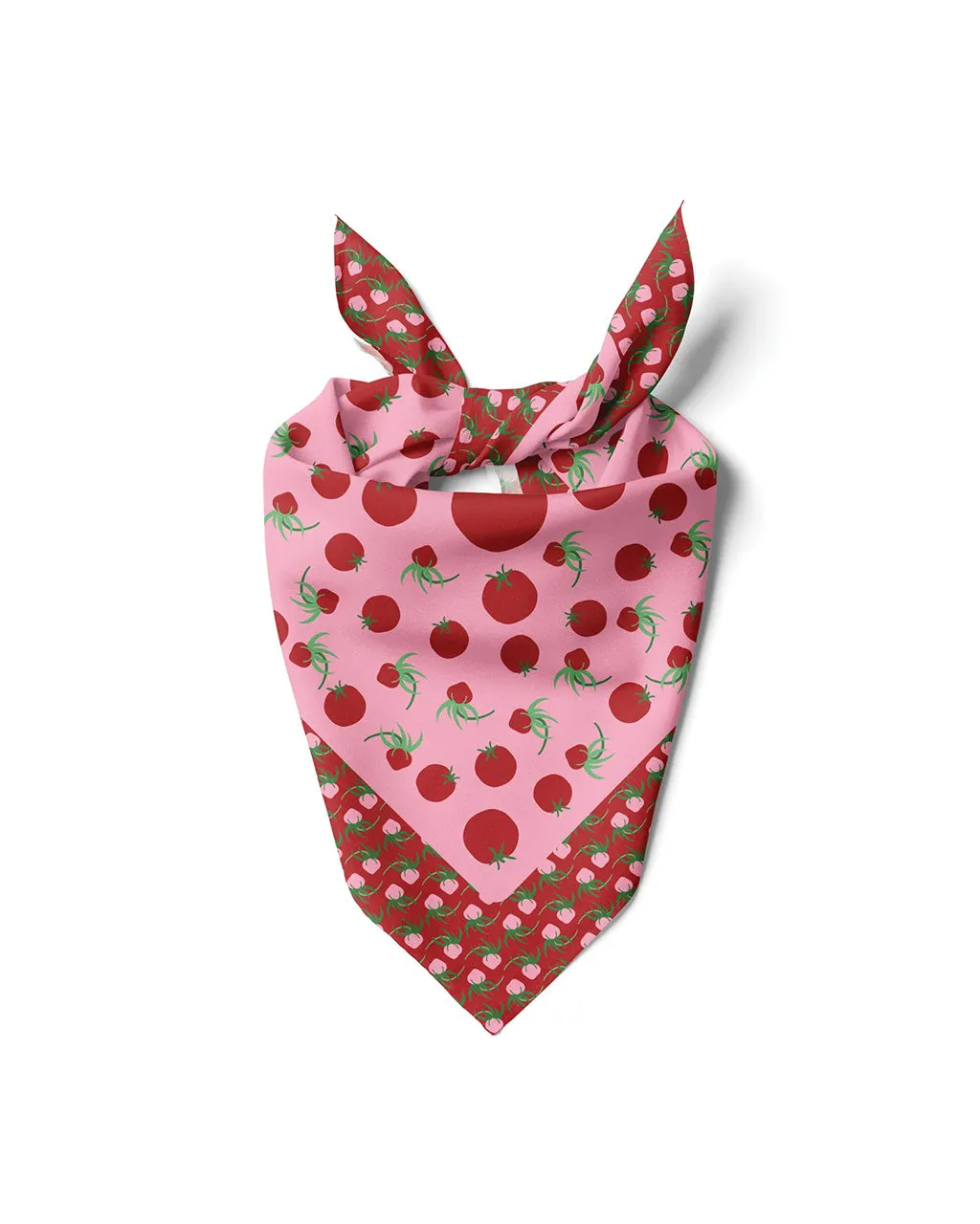 Tomatoes Cotton Silk Bandana sold by ban.do product image thumbnail 3