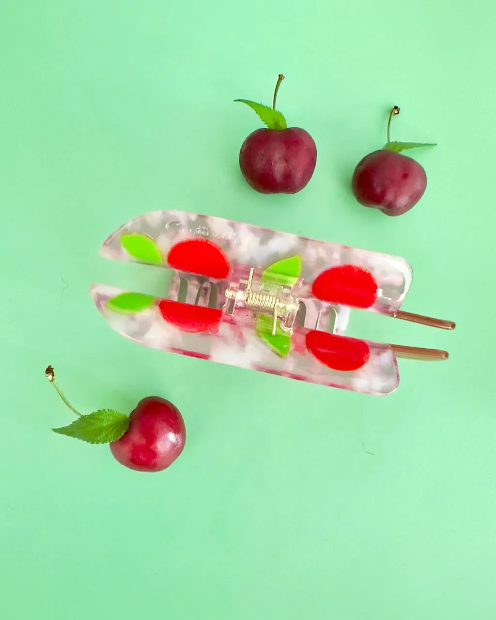 Cherry Popsicle Hair Claw sold by ban.do product image thumbnail 4