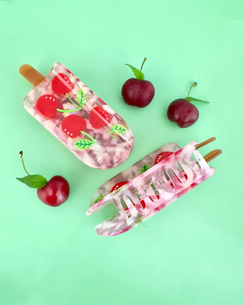 Cherry Popsicle Hair Claw sold by ban.do product image thumbnail 3