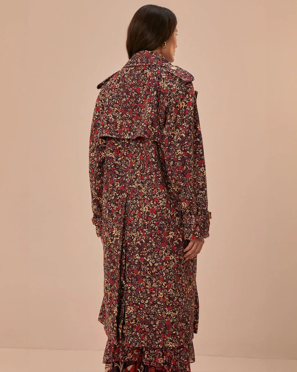 Chelsea Garden Eyelet Trench Coat sold by ban.do product image thumbnail 2