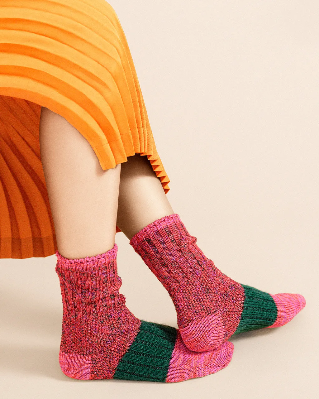 Pixie Dapple Crew Socks sold by ban.do product image thumbnail 2