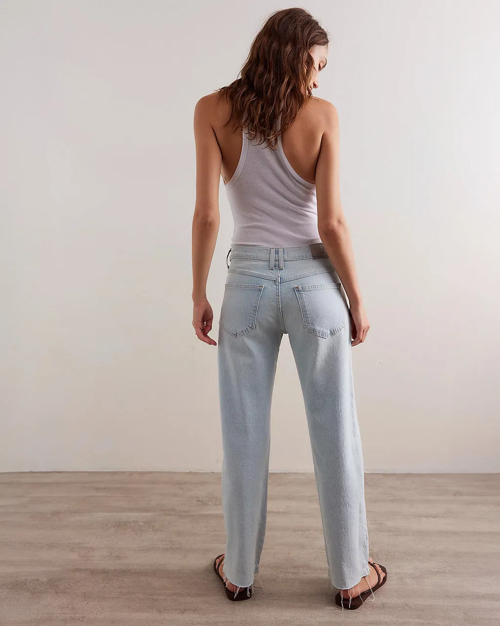 We The Free Risk Taker Mid-Rise Jeans - Daydream Blue sold by ban.do product image thumbnail 2